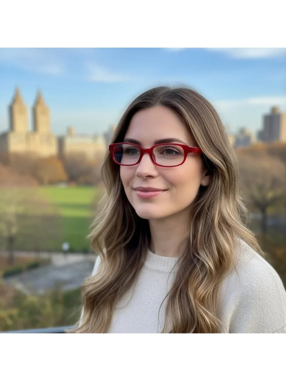 Retro Clear Rectangle Glasses for Women & Men | Blue Light Blocking, Narrow